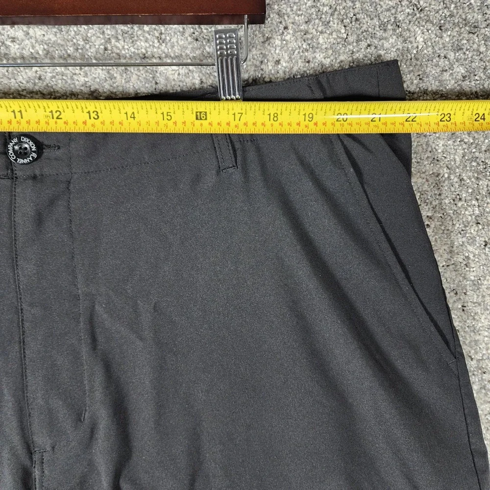 Dixxon Utility Shorts Mens 42 Black Stretch Zipper Pocket Excellent